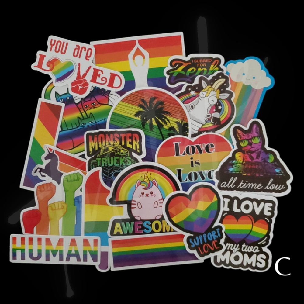 ⭐️3/$15⭐️ - 20 LGBTQ Stickers